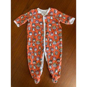 Roller Rabbit Owlighans Footie Pajamas Sleeper 3-6M